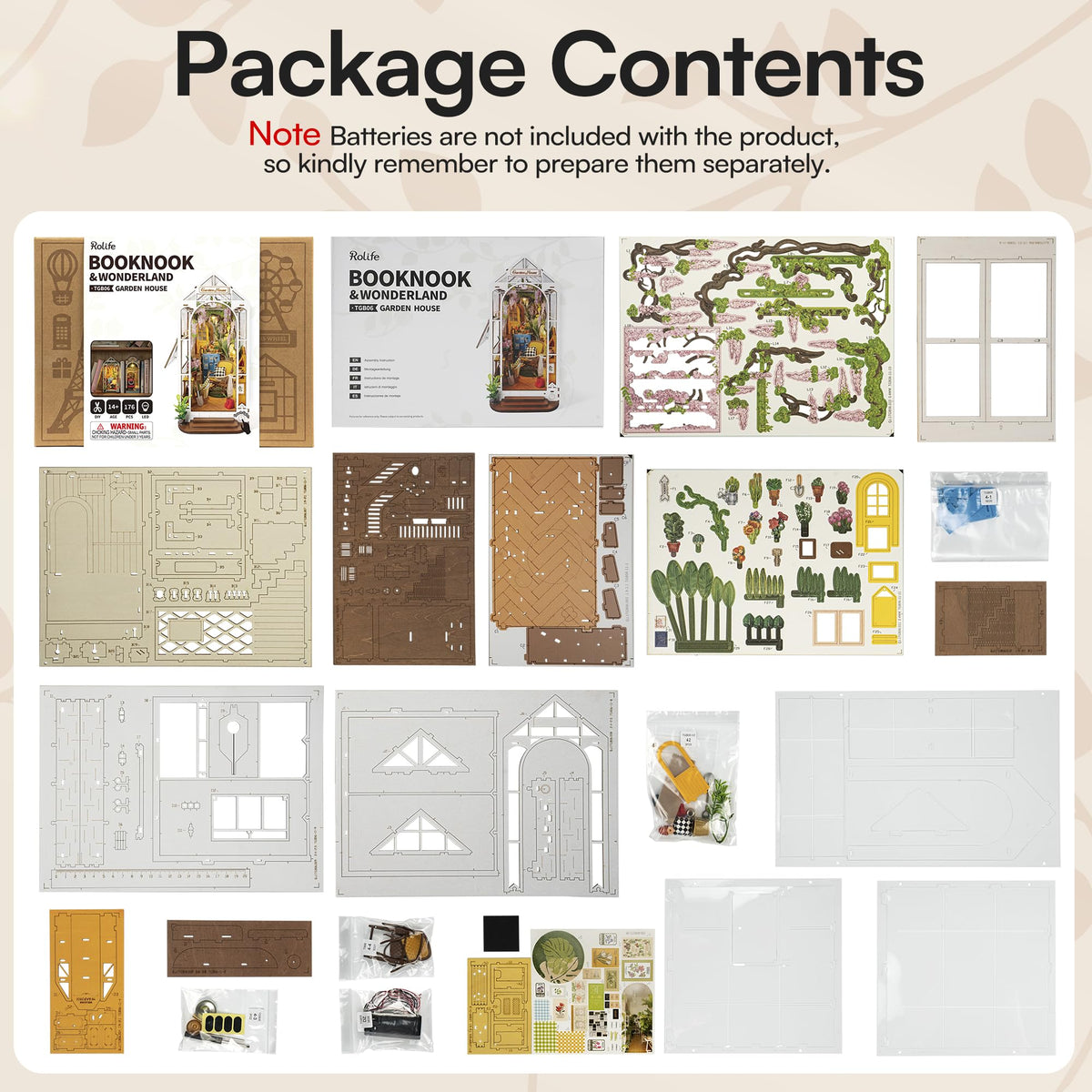 Robotime gift-ready Garden House kit for mindful crafting and thoughtful gifting.