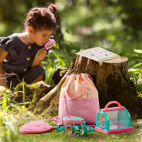 ROBOTIME pink clamp aids careful picking and observation