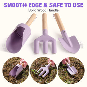 ROBOTIME Kids Gardening Set gloves with safe grip for gentle gardening