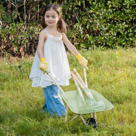 Robotime wheelbarrow set outdoor play kit sparks imagination and family-friendly backyard adventures.