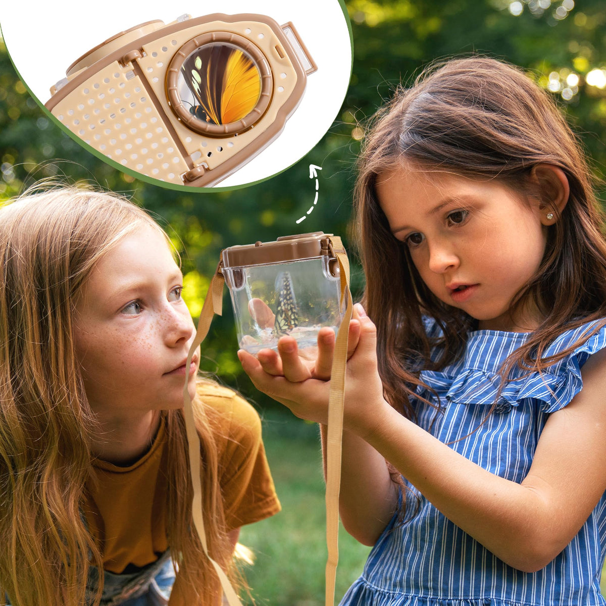 Robotime magnifying glass for close observation during nature hunts