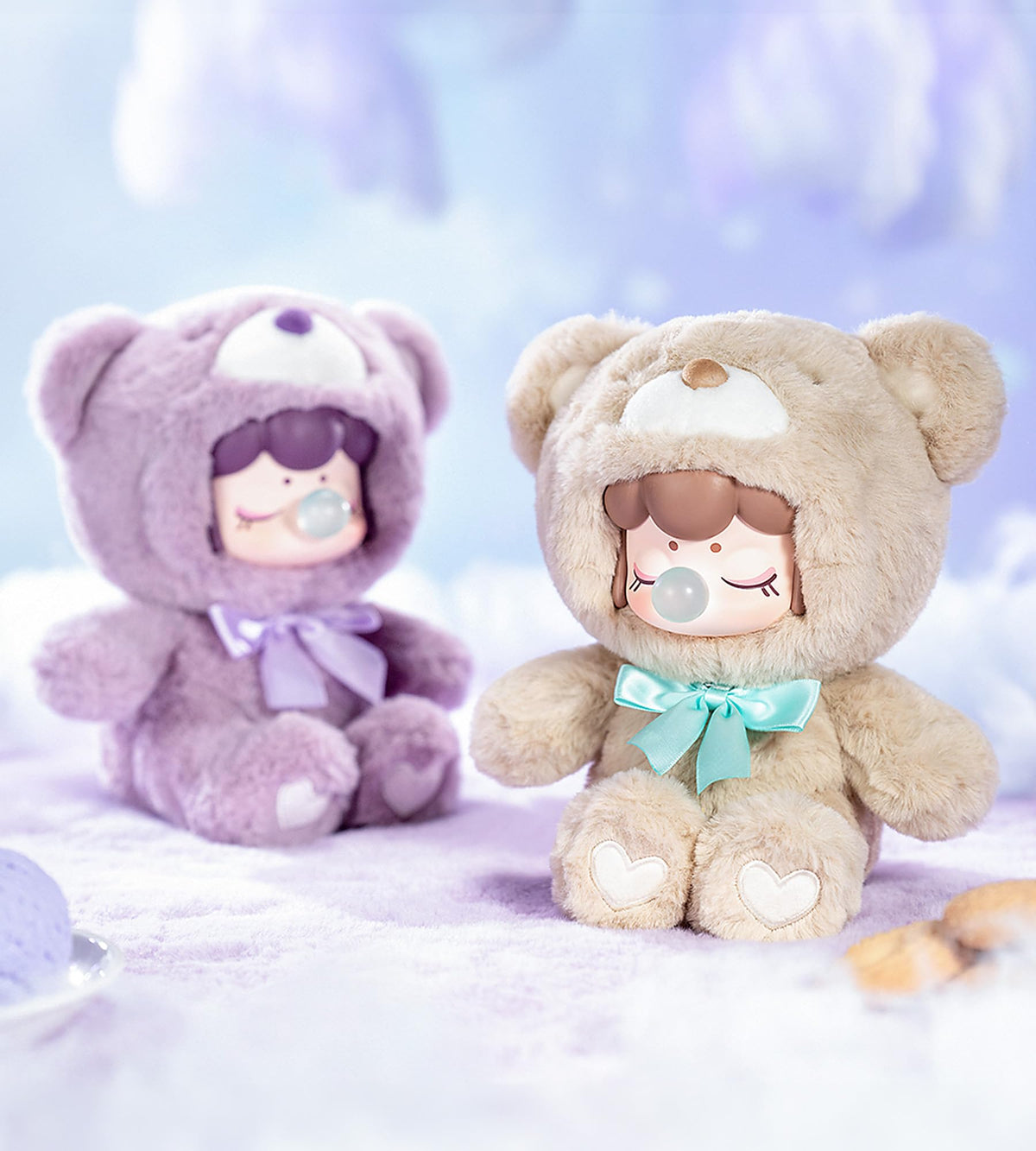 ROBOTIME Nanci colorful bear blind box image, six colors plus a secret edition