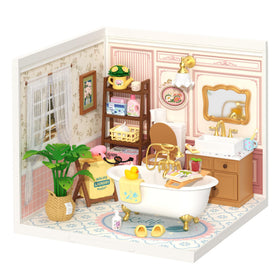 ROBOTIME Super Creator bubble bath scene for tranquil spa-like play.