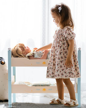 ROBUD American Girl sized bed suitable for 20 inch dolls