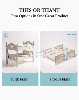 ROBUD rose-pattern bunk bed inspires imaginative storytelling moments