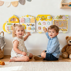 ROBUD easy wall-hanging setup supports flexible placement in playrooms