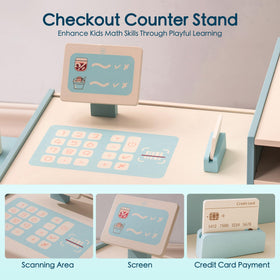 ROBUD grocery store playset vending machine encourages quick service scenarios