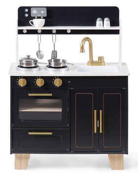 ROBUD kids enjoy imaginative play with a stylish marble-style kitchen set.
