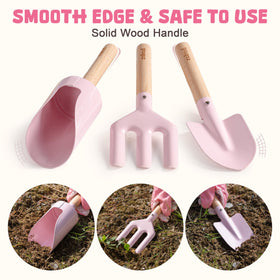 ROBUD kid gardening set child friendly design for easy handling