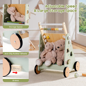 ROBUD learning-to-walk walker supports balance and early mobility.
