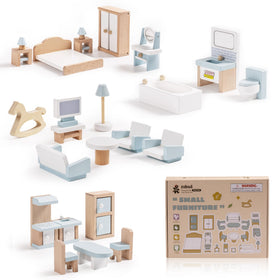 ROBUD living room furniture for dollhouses, enhances imaginative play.
