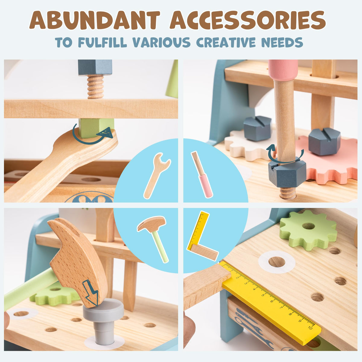 ROBUD wood saw helps kids imagine woodworking projects