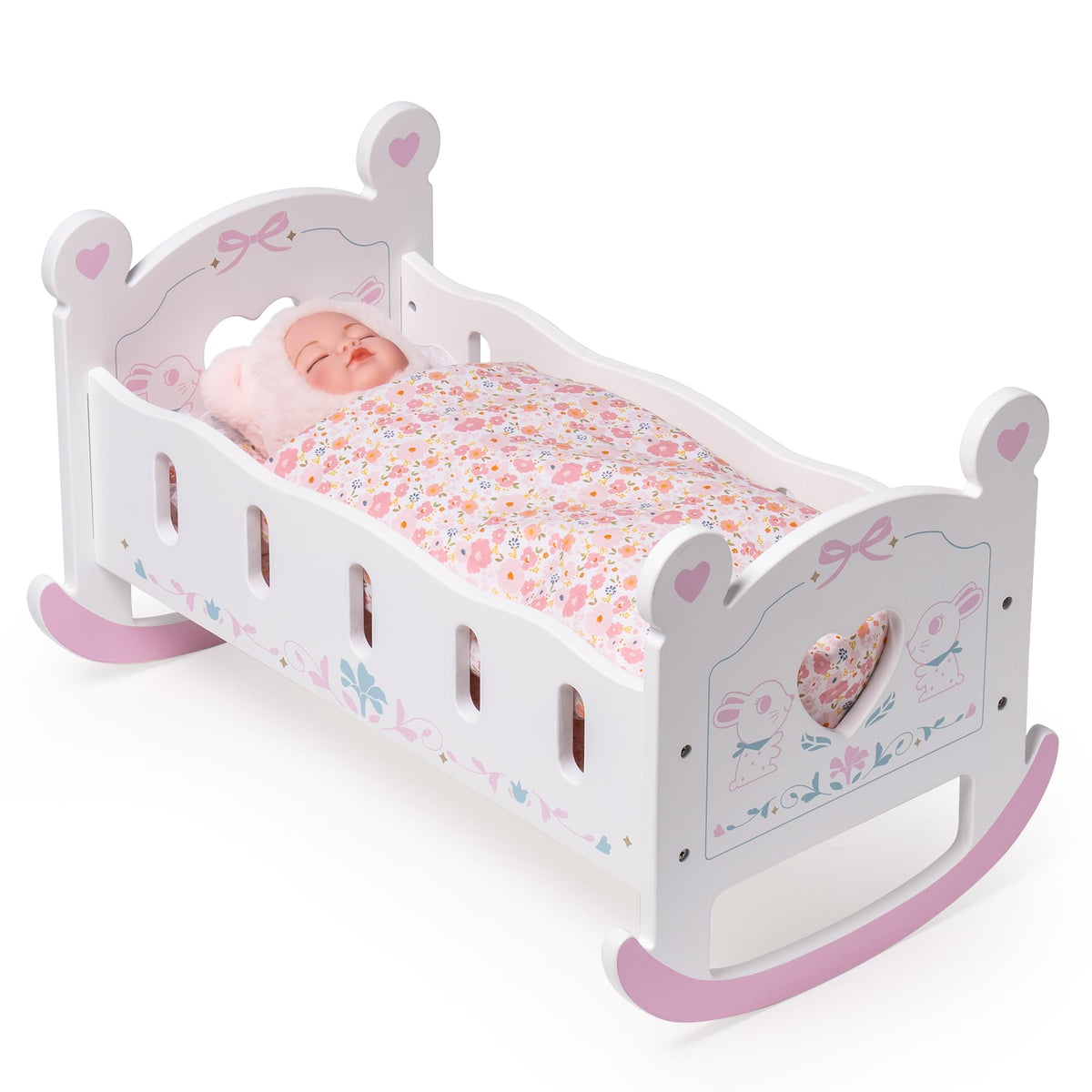 Robust ROBUD doll bed complements modern playroom décor