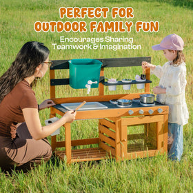 ROBUD mud kitchen accessories spark creative cooking play.