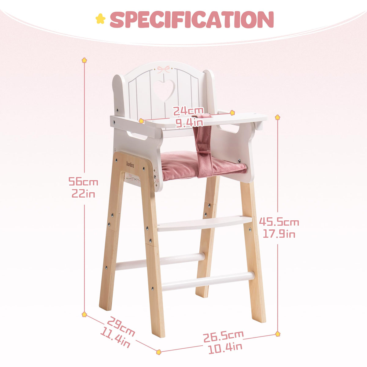 ROBUD Non-toxic paint finish for durable, child-friendly furniture
