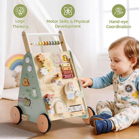 ROBUD rounded edges ensure safe exploration on wooden walker.