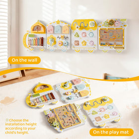 ROBUD sliding blocks and shape matching boost hand-eye coordination