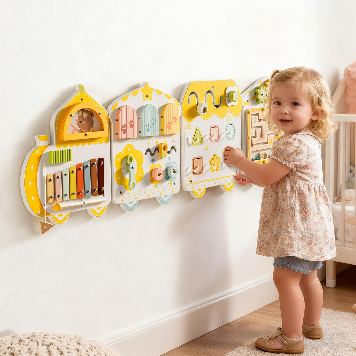 ROBUD spring-train-theme highlights gears and magnets for exploration