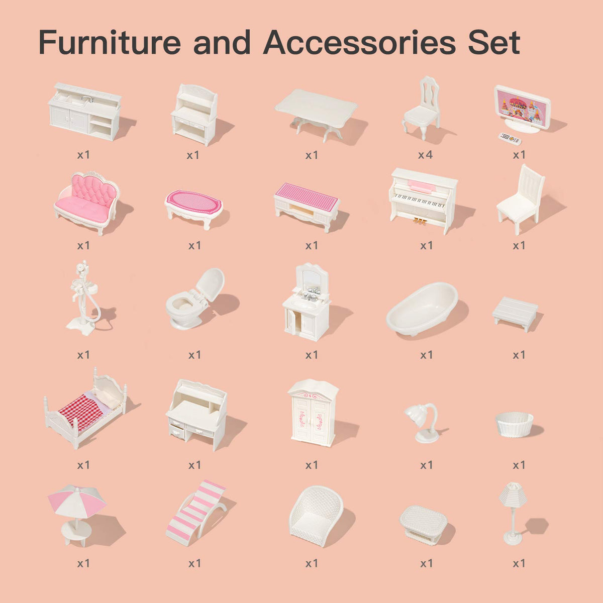 ROBud dollhouse colorful wallpaper decor sparks creative decorating play.