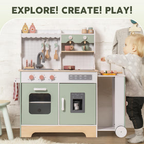 ROBUD compact dimensions fit many playrooms without sacrificing pretend space