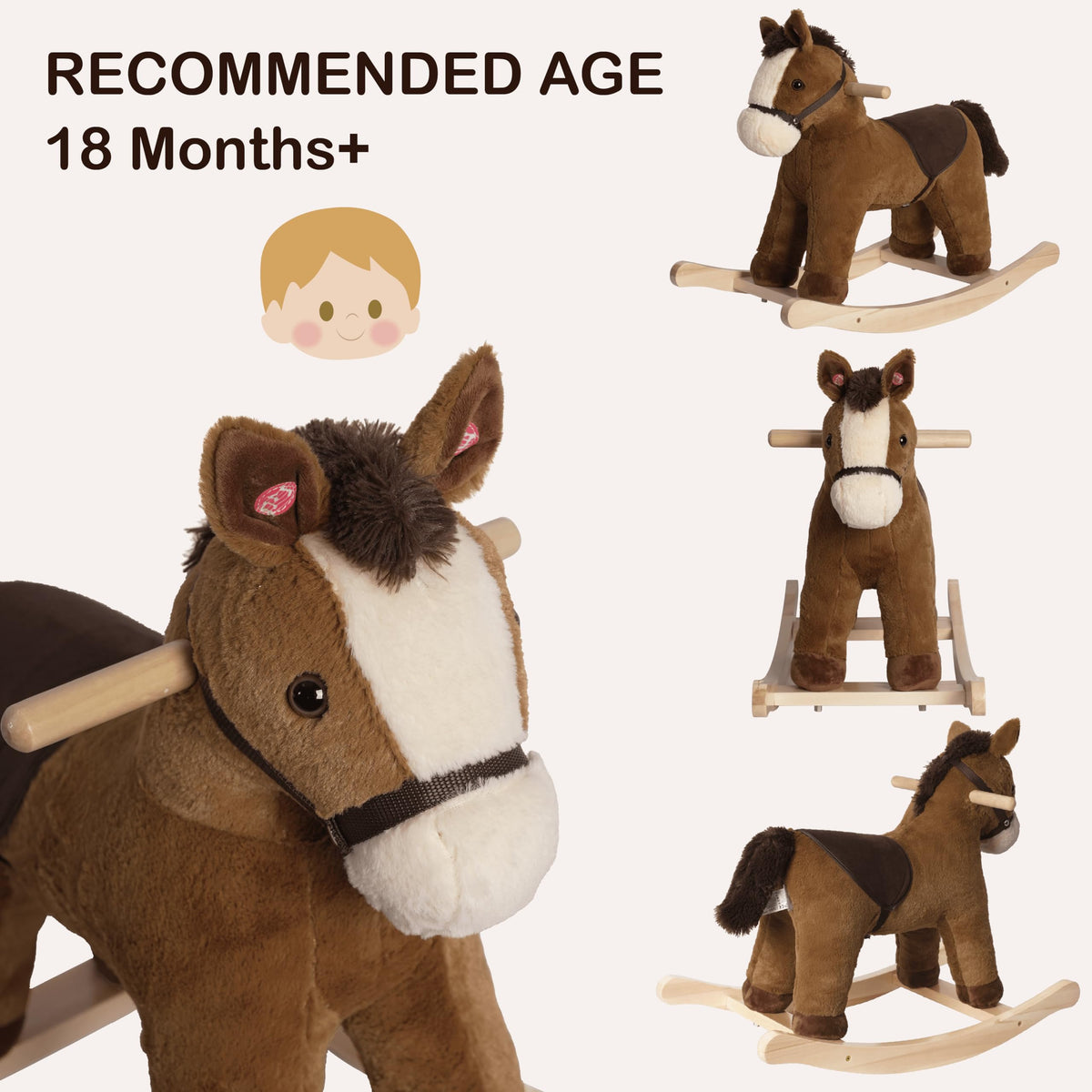 Rock My Baby compact size suitable for cozy nurseries and playrooms