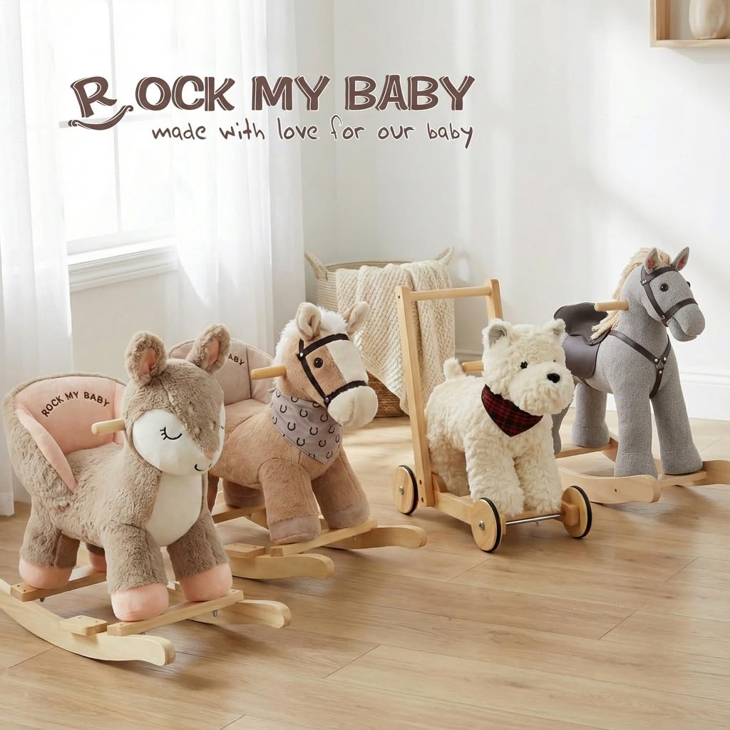 Rock My Baby in a nursery setup supports a calming bedtime routine.