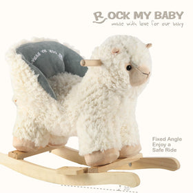 Rock My Baby smooth-rounded edges and reinforced seams for durability.