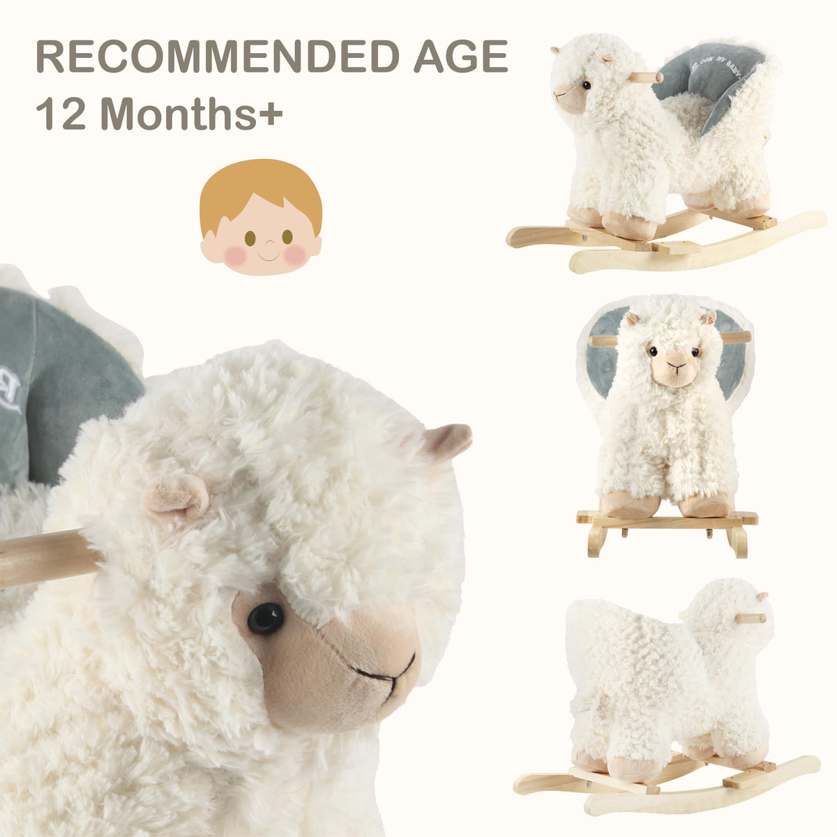 Rock My Baby suitable for toddlers 12-36 months of age.