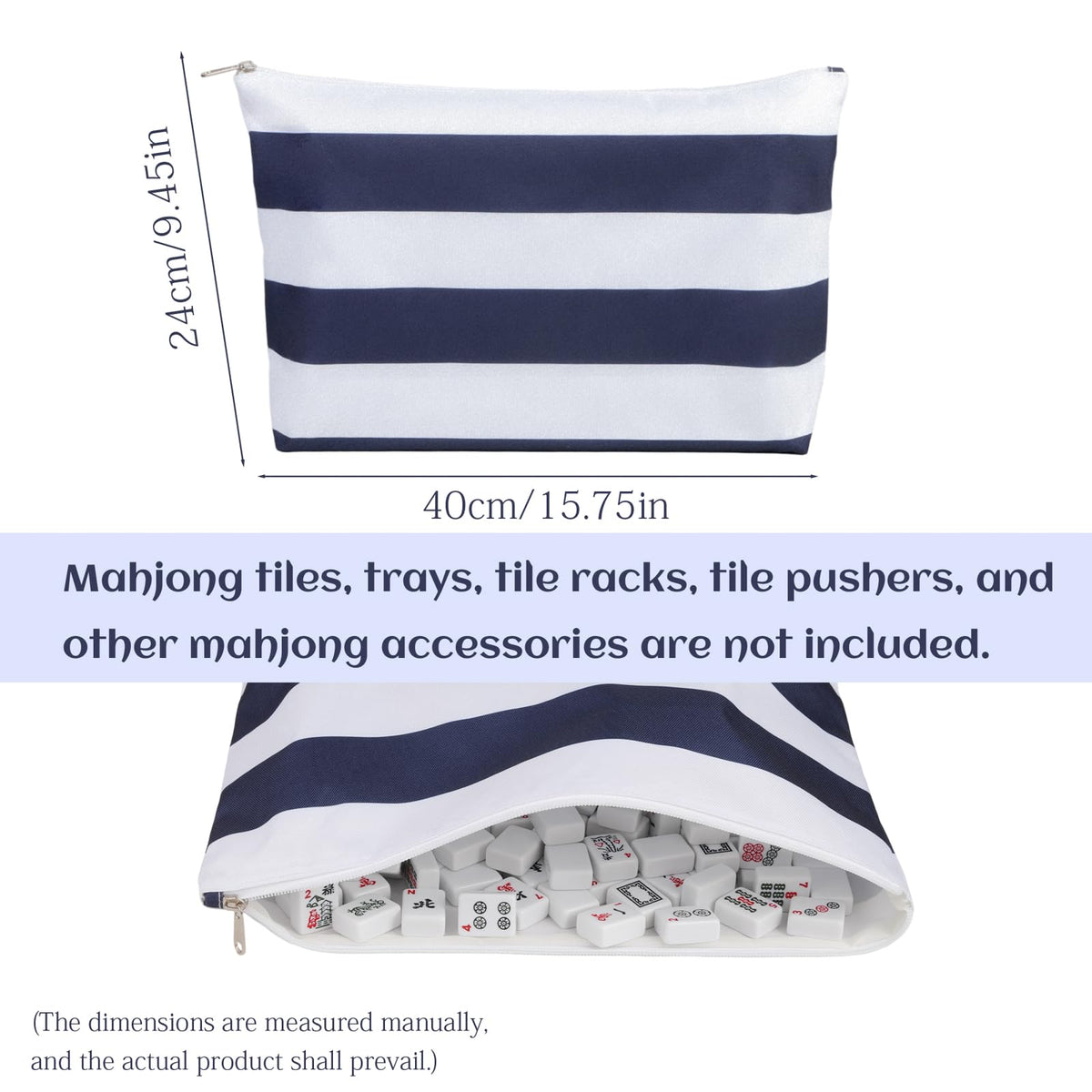 ROCKHUGO padded tile bag with zipper for secure tile storage during travel.