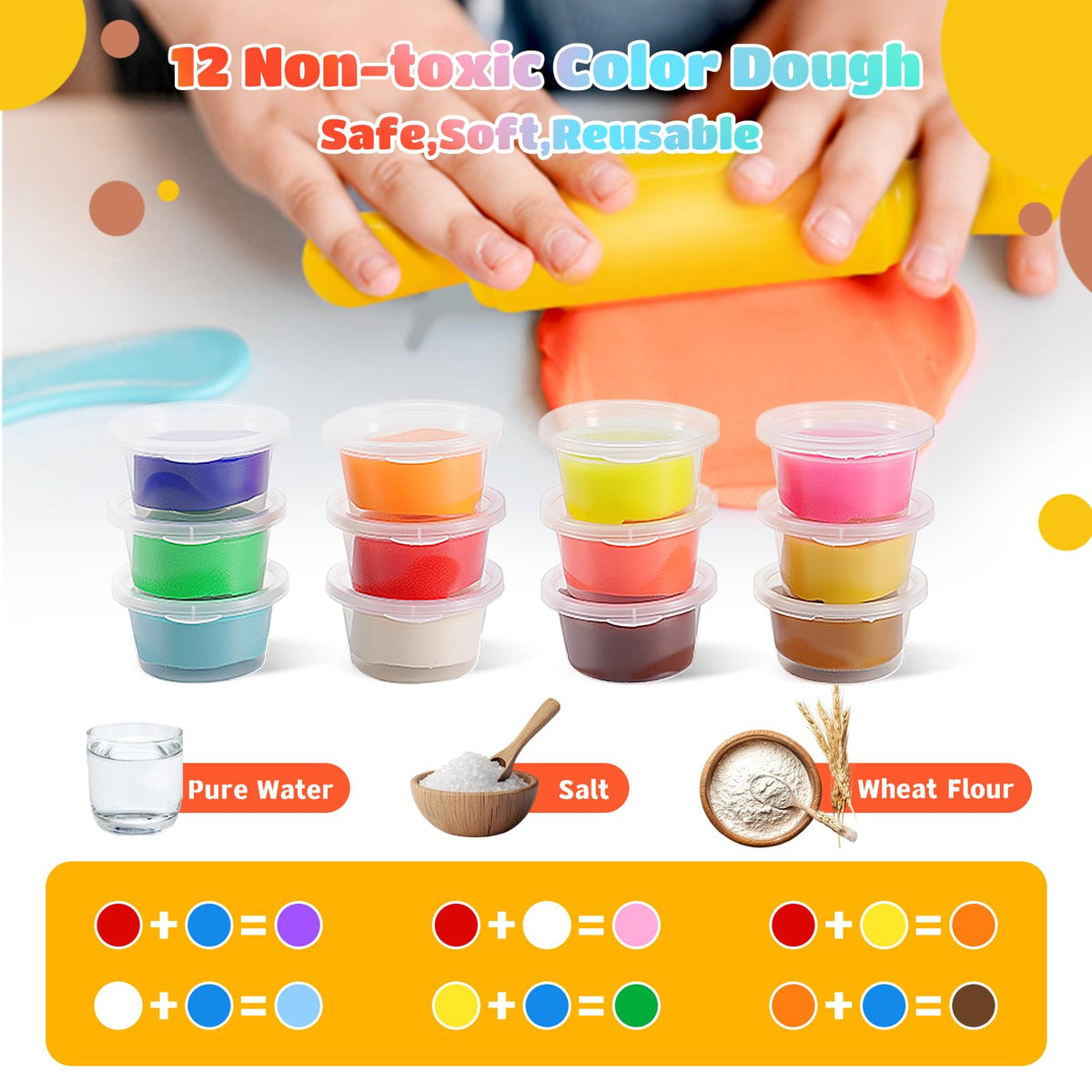 Rodsucs dough tools and molds for varied crafts