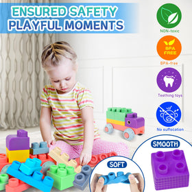 ROHSCE large, easy-grip blocks help little hands build confidence