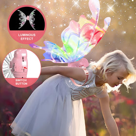 ROHSCE lightweight wings for girls ages 4-8 for easy wearing