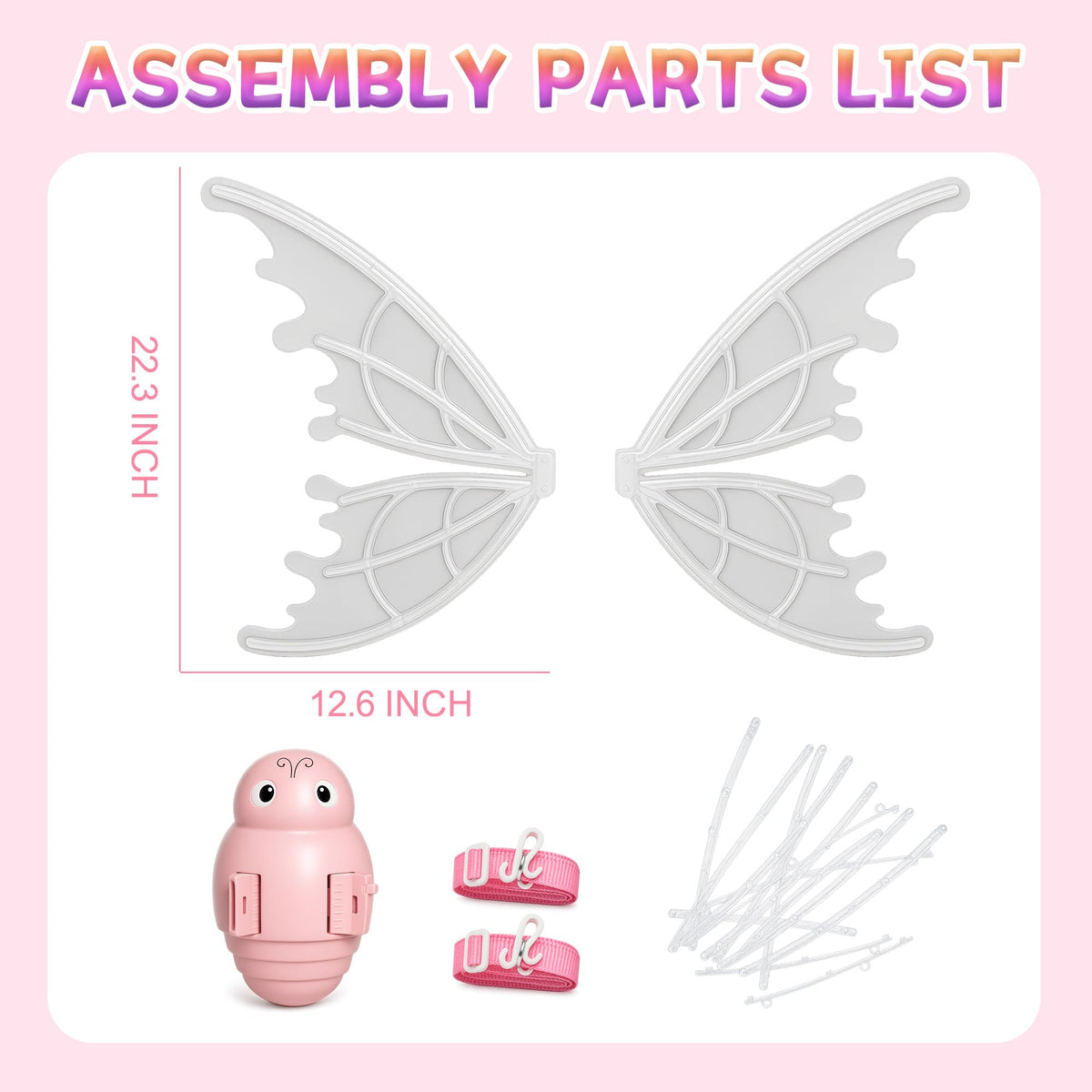 ROHSCE wings suitable for stage performances and imaginative play