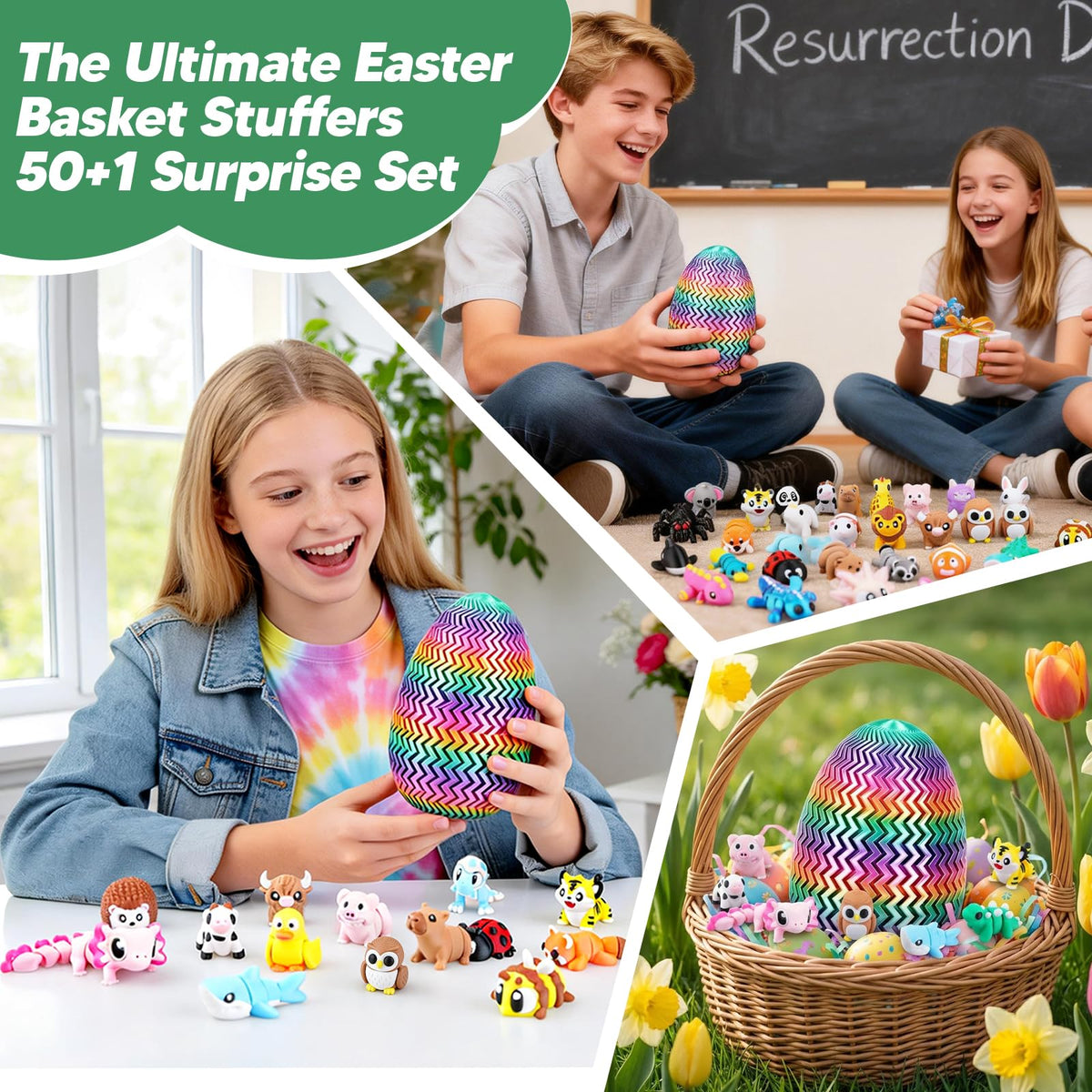ROIISNM Gift-ready Easter set for parties and classroom rewards.