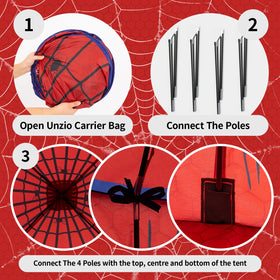 ROIWUIE PP-coated poles provide a safe, stable frame.