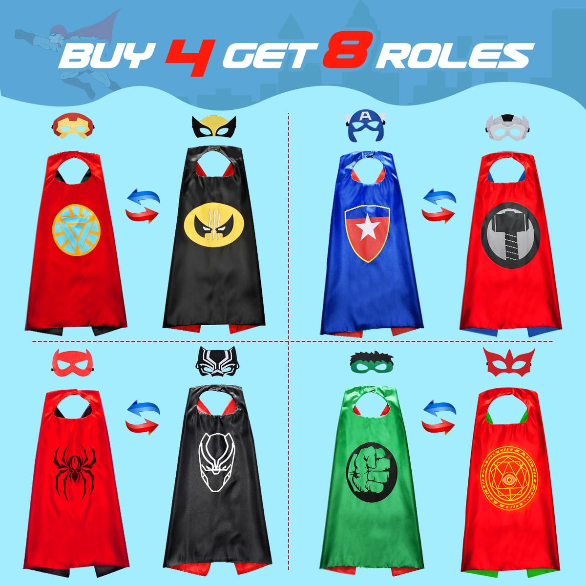 Roko hero-look collection encourages shared imagination and social play.