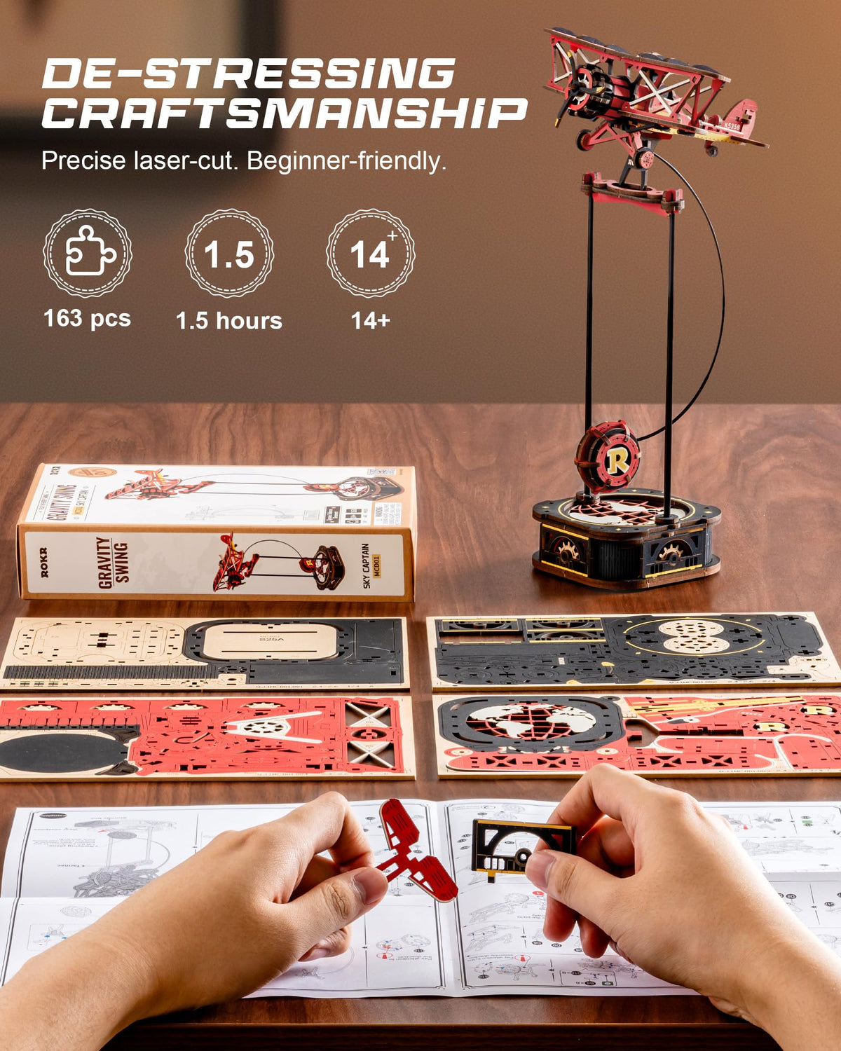 ROKR 3D Puzzle Service Support – responsive parts replacement helps keep your display.