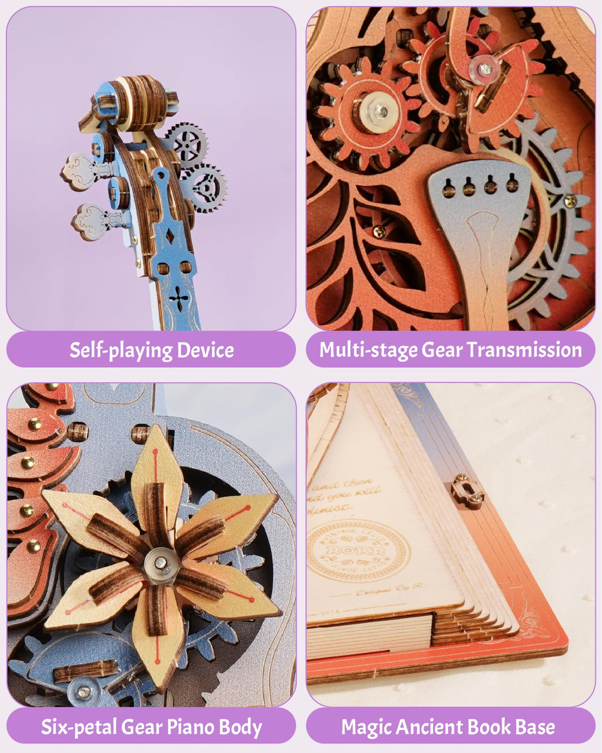 ROKR includes spare parts for worry-free troubleshooting and maintenance
