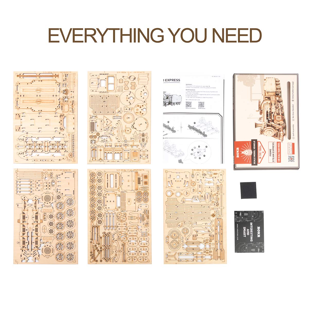 ROKR 3D puzzle makes a thoughtful gift for puzzle lovers.