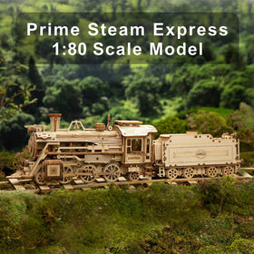 ROKR 3D wooden puzzle laser-cut plywood for precise interlocks and clean edges during assembly.