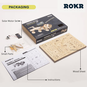 ROKR detailed English instructions guide you through step-by-step construction