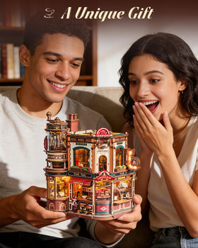 ROKR Dream Coffee Factory coin-operated service enhances interactive desk decor