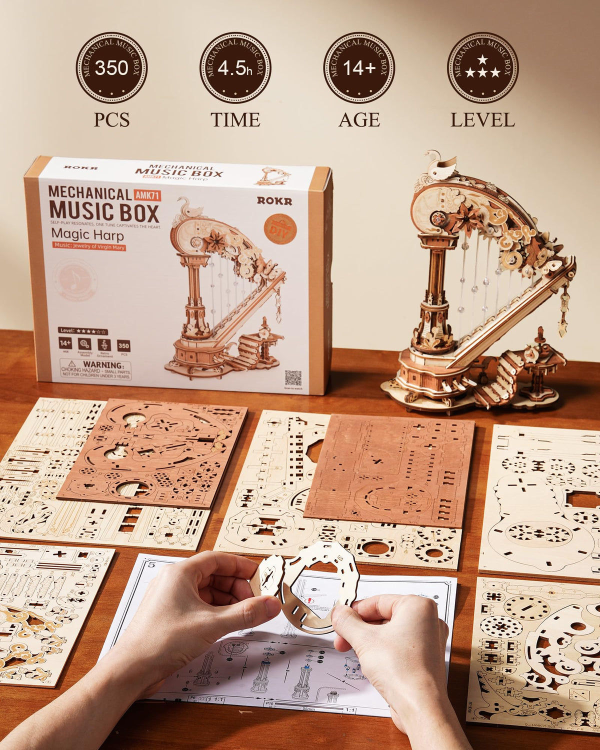 ROKR Gift-ready packaging hints at a memorable hands-on gift idea.