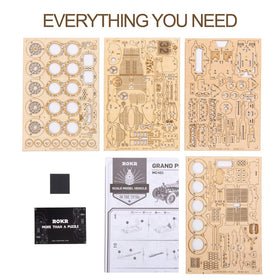 ROKR Grand Prix car makes a unique, thoughtful gift for puzzle lovers.