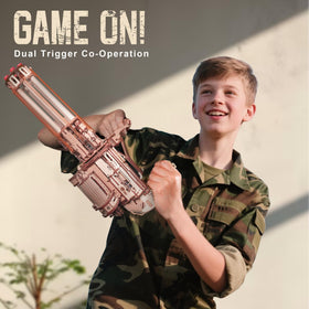 ROKR Gun 3D puzzle set includes 36 rubber bands for sustained play.