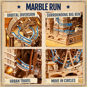 ROKR Marble Run Gift for Adults, thoughtful pastime and collectible.