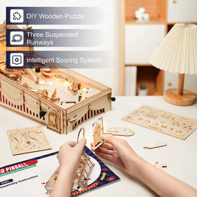 ROKR Miniature Pinball instruction guide helping you build with confidence.