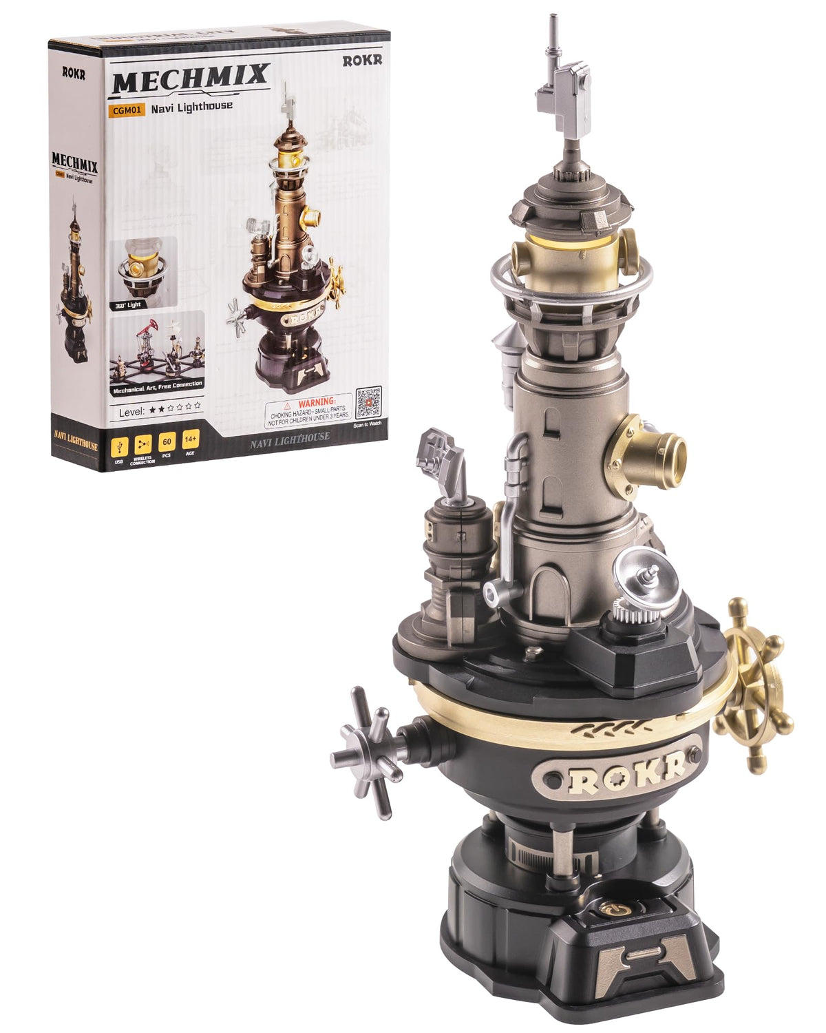 ROKR Navi Lighthouse gift idea for engineering enthusiasts and curious minds
