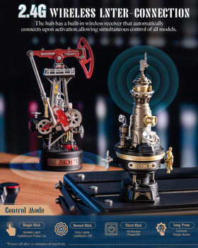 ROKR Navi Lighthouse power cable connection demonstrates Type-C compatibility