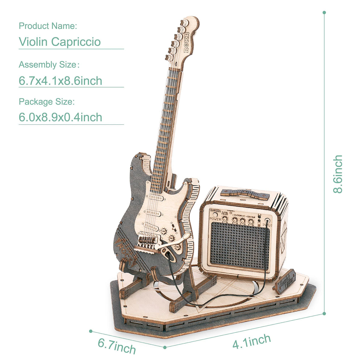 ROKR rounded design reduces sharp edges for safer handling.